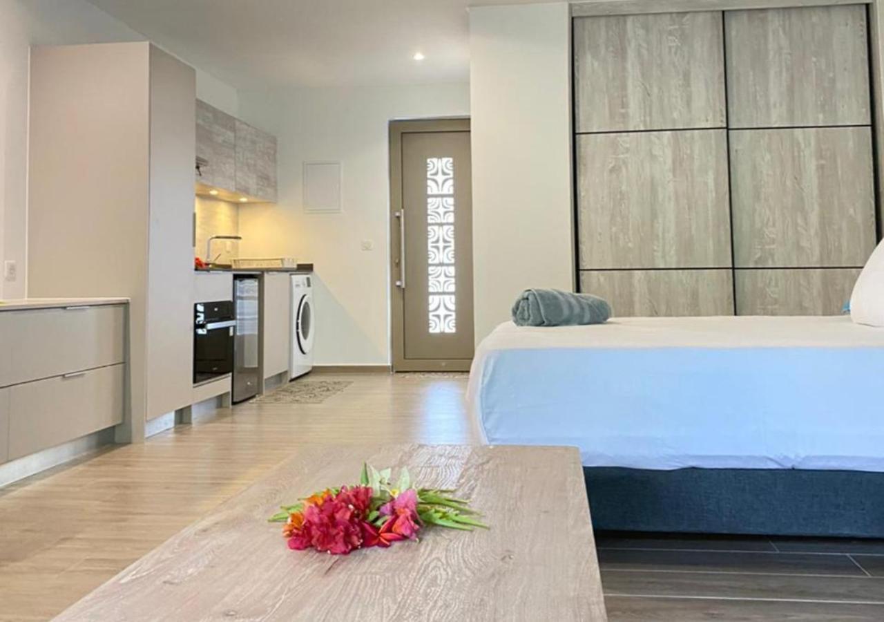 Mareta Lodge - Studio Tahi 1 โบราโบรา ภายนอก รูปภาพ
